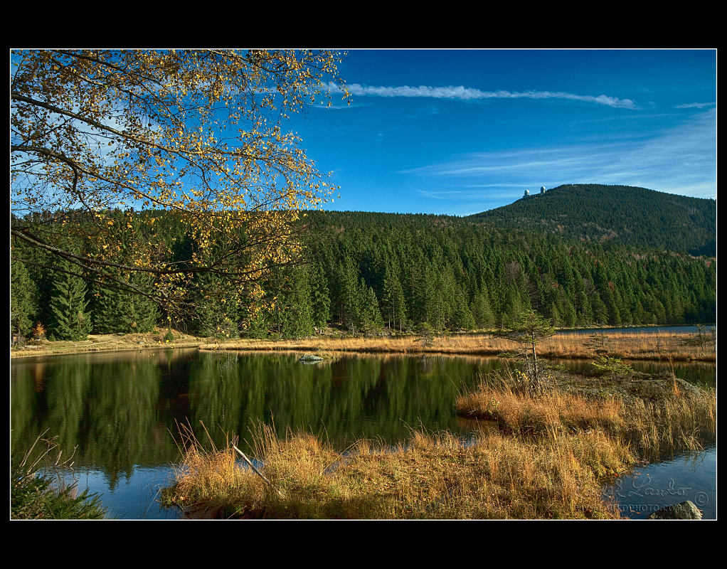 Podzim na Kleiner Arbersee