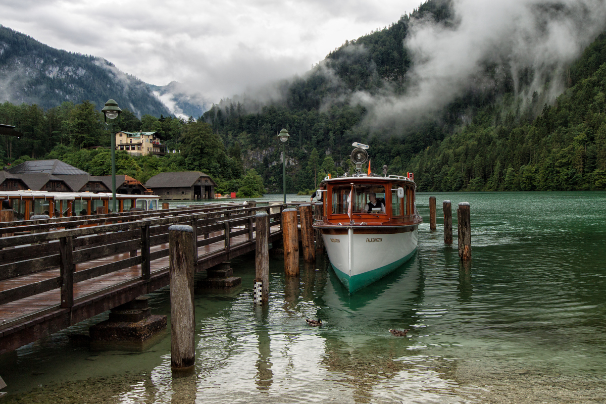 Loď na Königsee